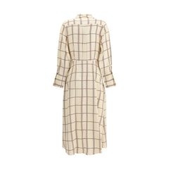 Crida Milano Checked midi Dress
