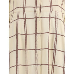 Crida Milano Checked midi Dress