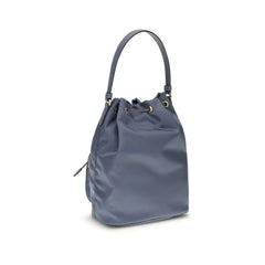 Prada Blue Polyamide Backet Bag