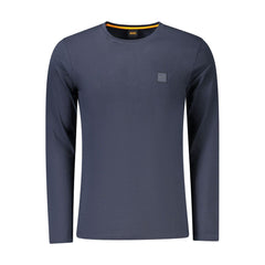 Hugo Boss Blue Cotton Men T-Shirt