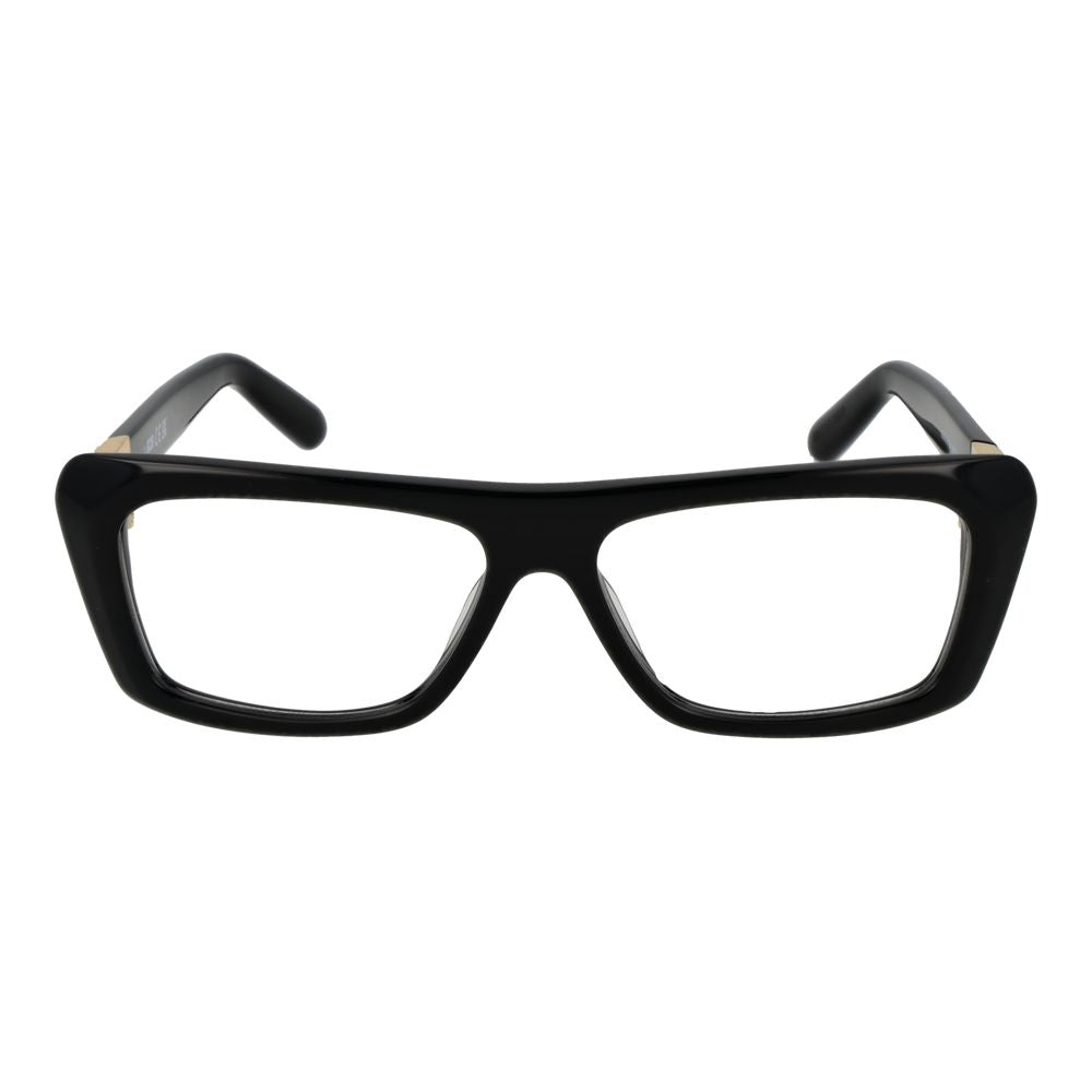 Monture de lunettes unisexe noire GCDS