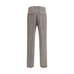 Ferragamo Wide chevron Pants