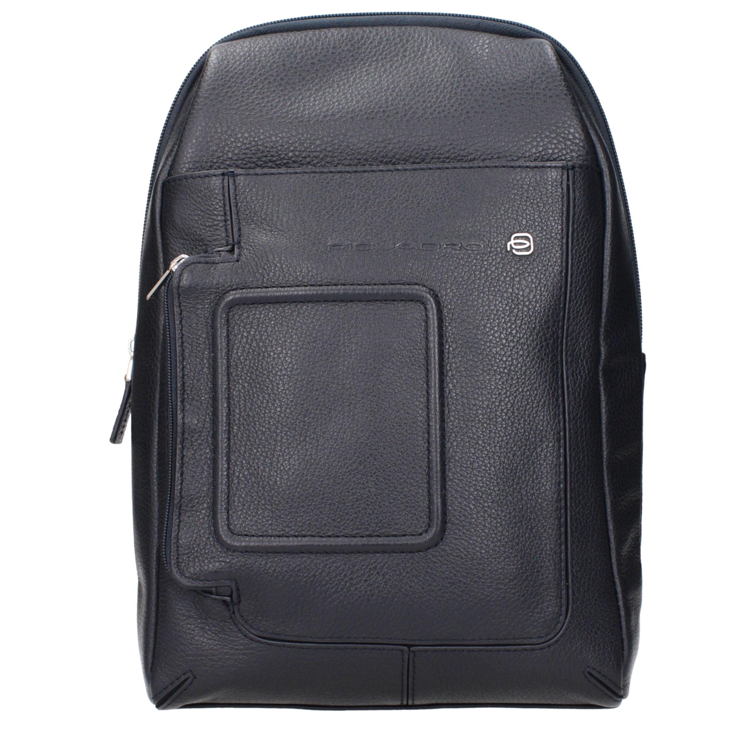 Piquadro blaue Leder-Umhängetaschen