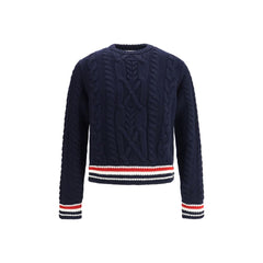 Thom Browne Zopfstrickpullover