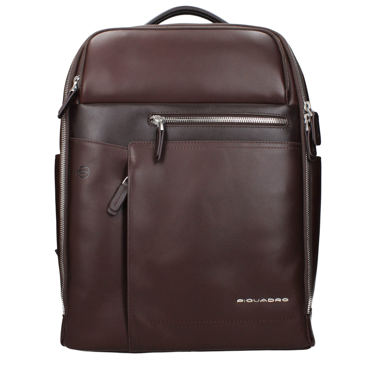 Piquadro Brown Leather Backpacks
