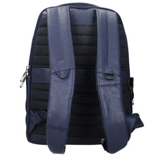 Piquadro Blue Leather Backpacks
