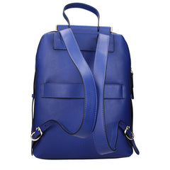 Piquadro Blue Leather Backpacks