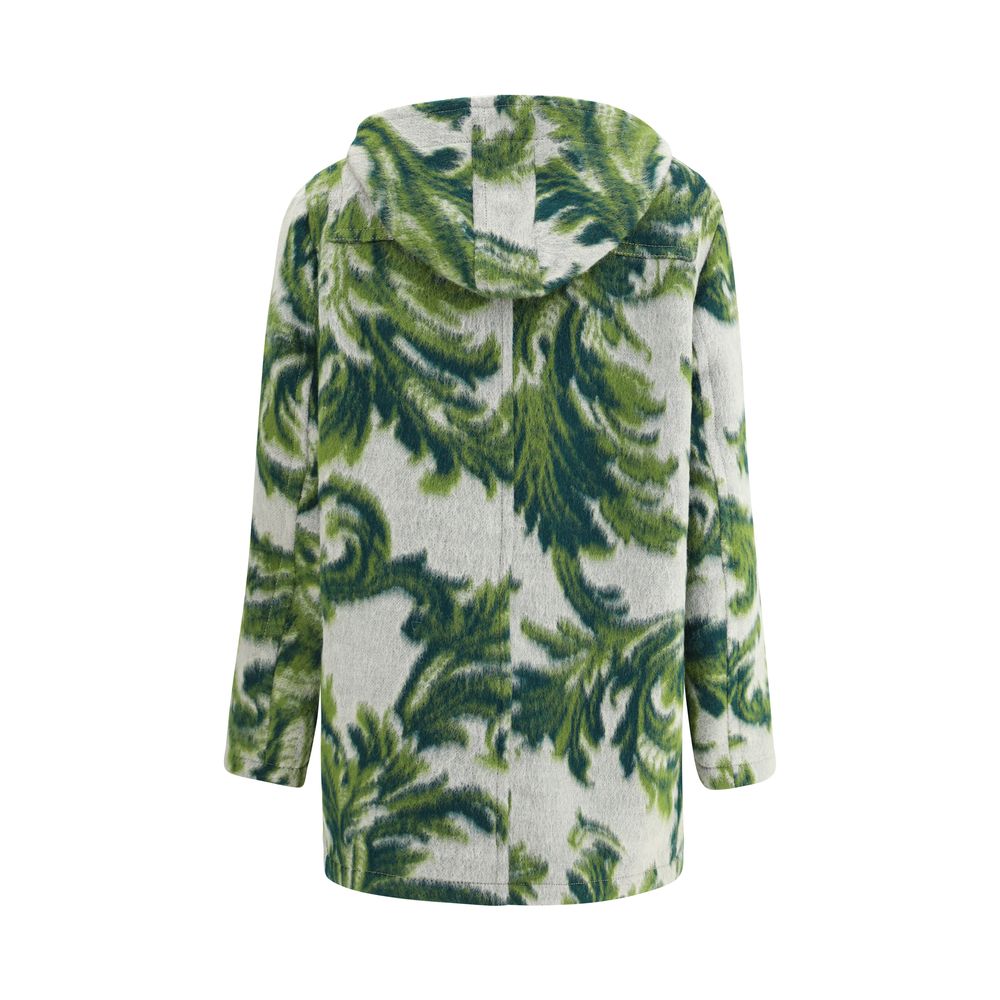 Duffle-coat Etro en laine cardée