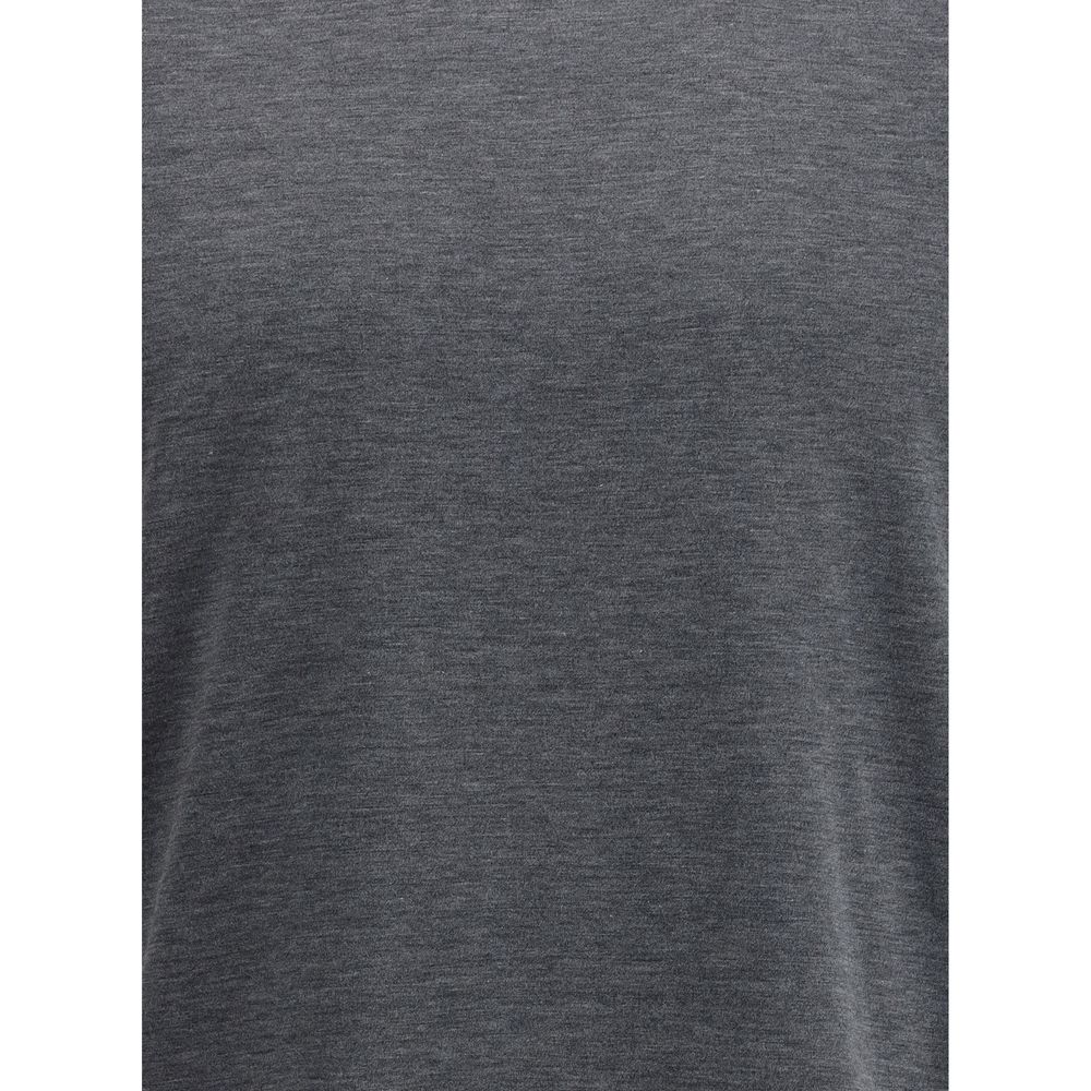 T-shirt en soie Brunello Cucinelli