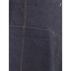 Jacquemus Denim midi Skirt