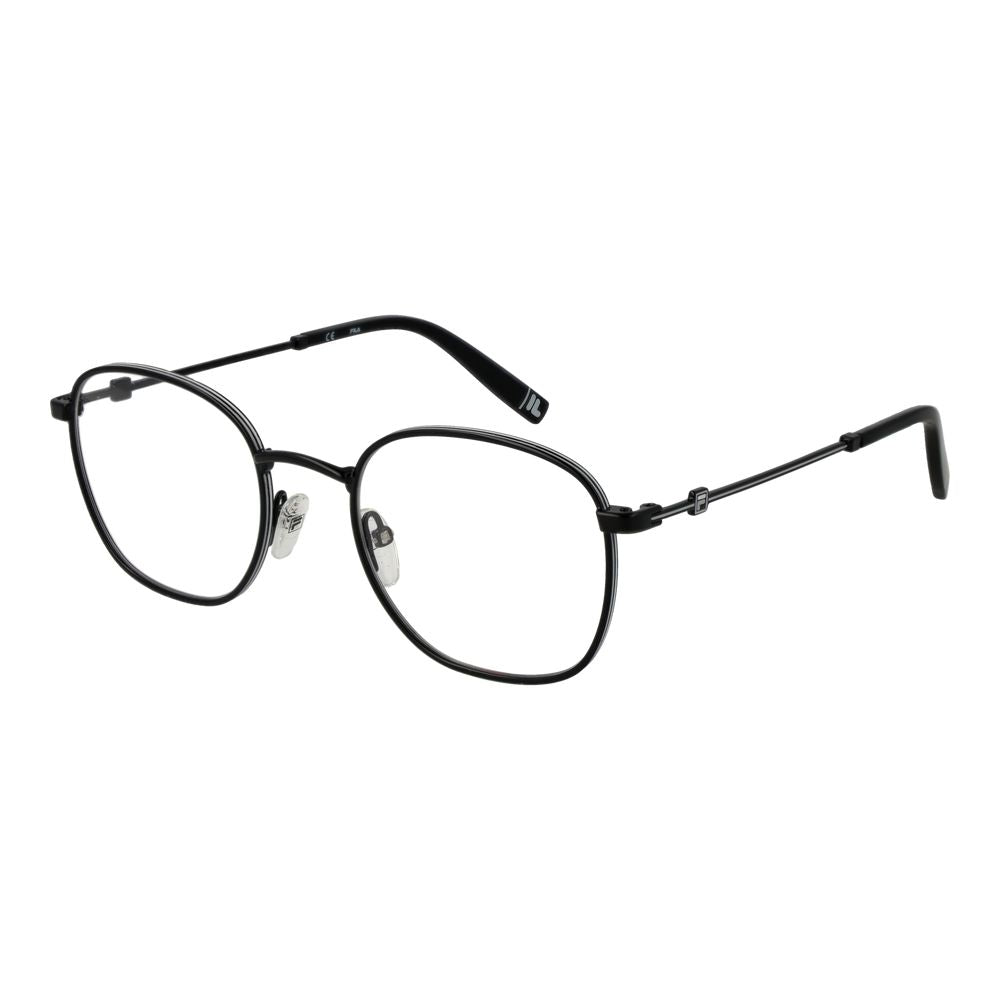 Monture de lunettes unisexe noire Fila