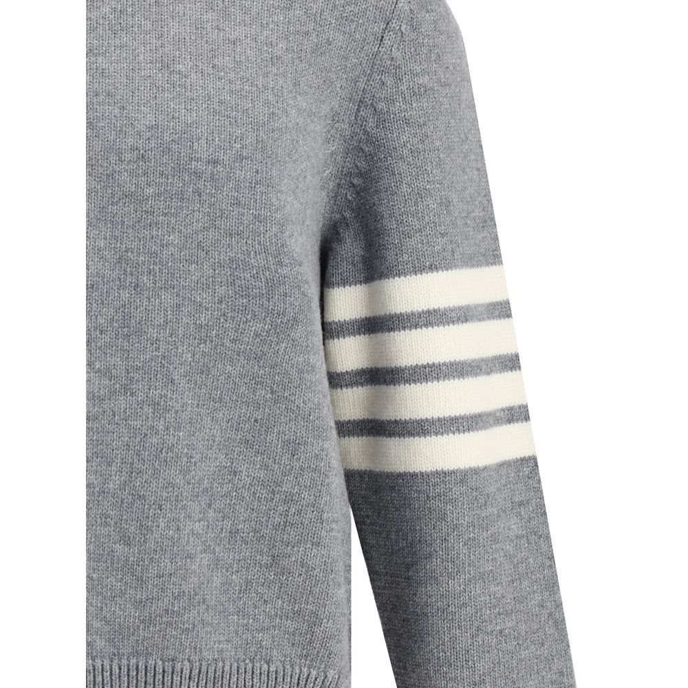 Thom Browne Pullover mit 4-Streifen-Intarsien