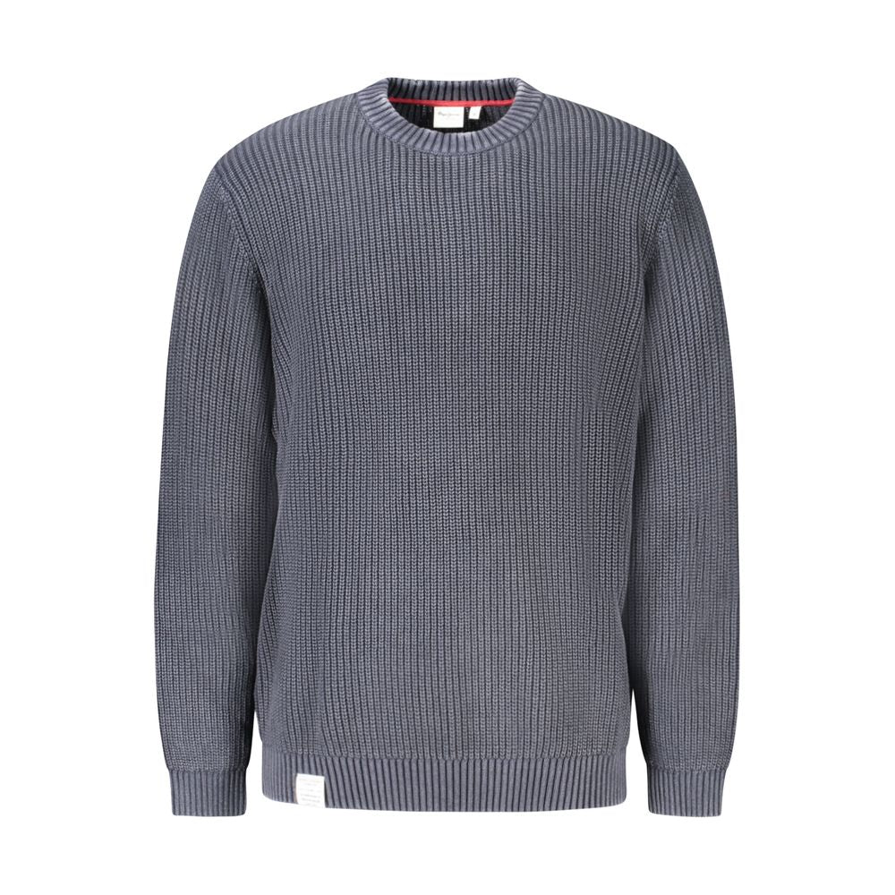 Pull Pepe Jeans bleu en coton pour homme