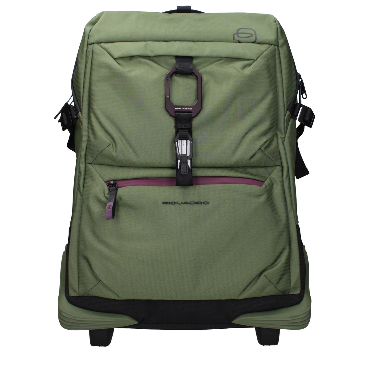 Piquadro Green Fabric Luggage And Travel