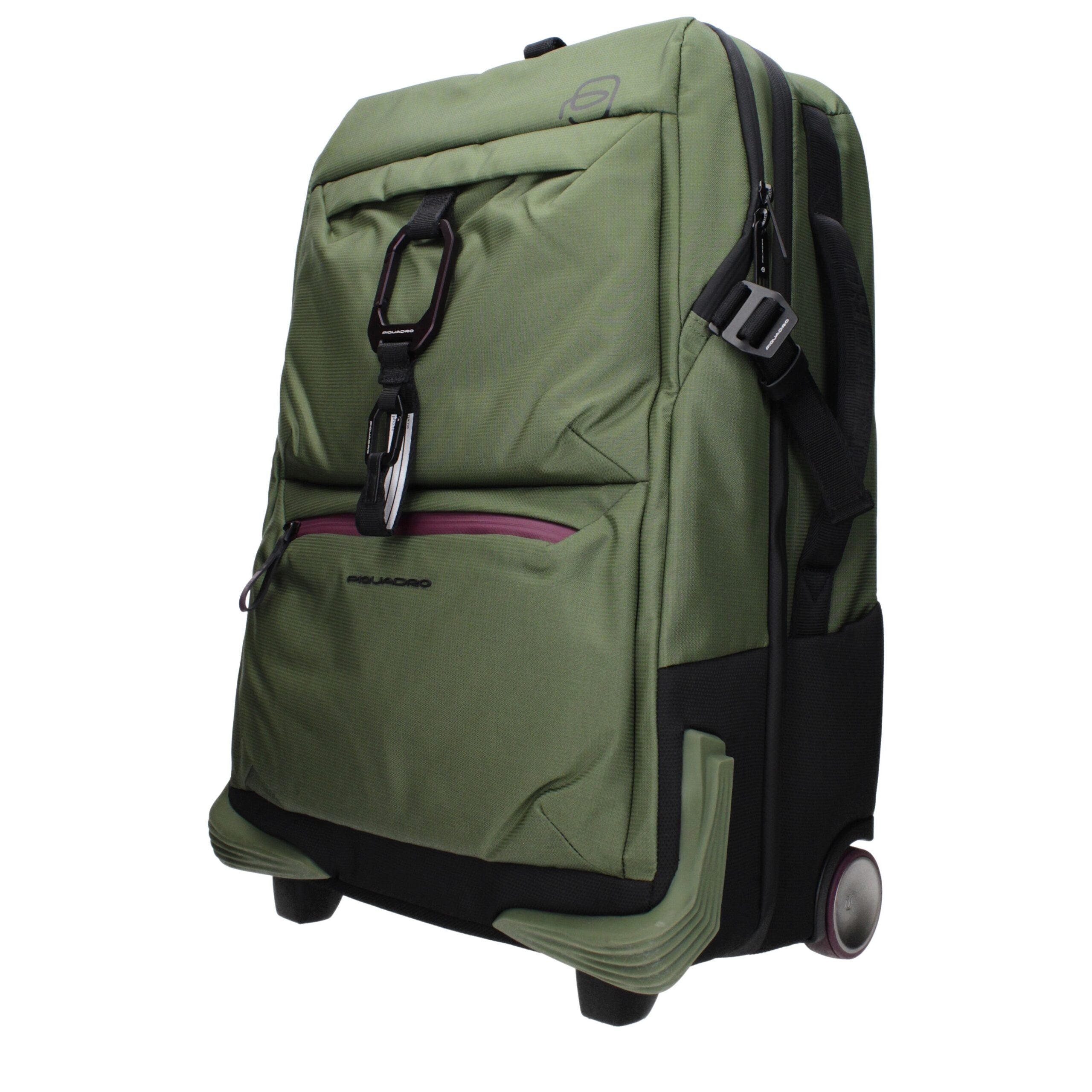 Piquadro Green Fabric Luggage And Travel