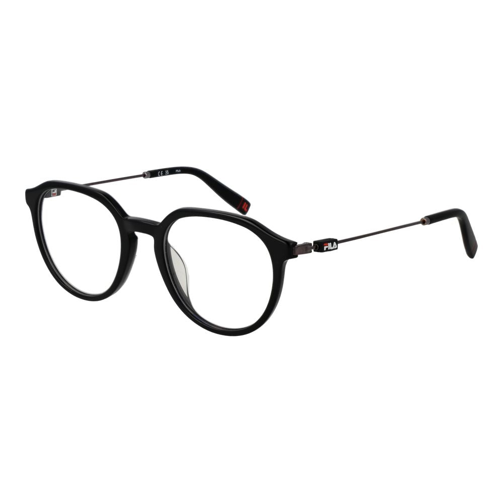 Monture de lunettes unisexe noire Fila