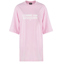 Comme Des Fuckdown Pink Cotton Dress