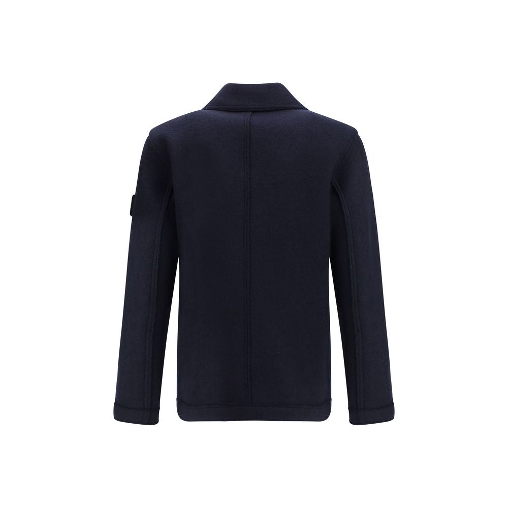 Manteau en feutre de laine Stone Island
