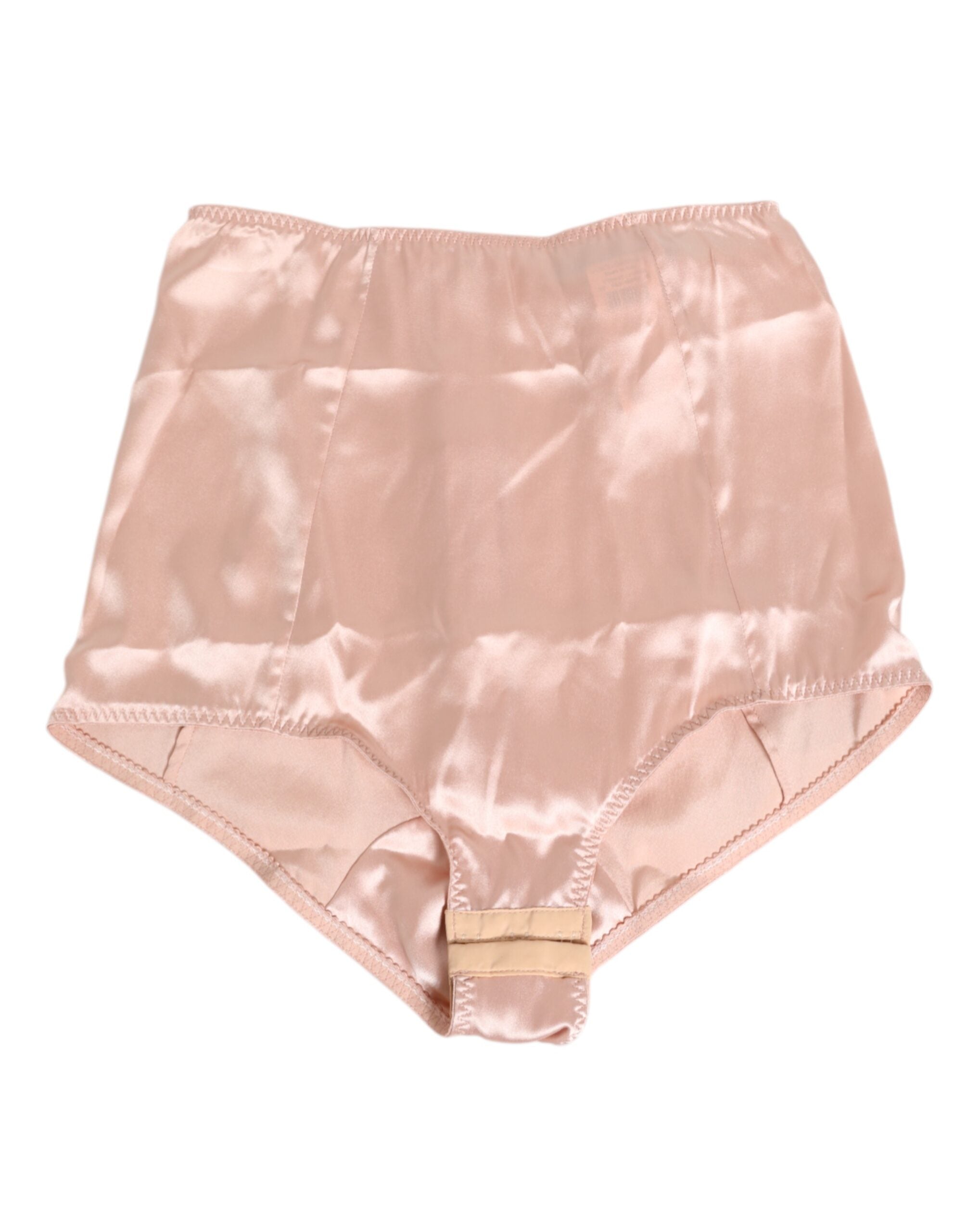 Culotte short taille haute en acétate rose Dolce &amp; Gabbana