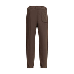 New Balance Elastic-waistband logo-patch track Pants