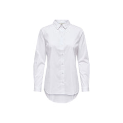 Jacqueline De Yong White Cotton Shirt