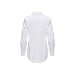 Jacqueline De Yong White Cotton Shirt