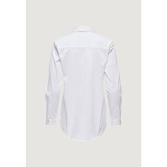 Jacqueline De Yong White Cotton Shirt