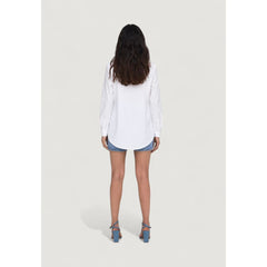 Jacqueline De Yong White Cotton Shirt