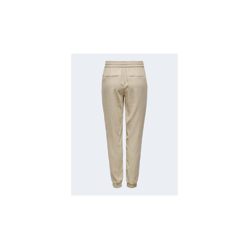 Nur beige Viskosehose