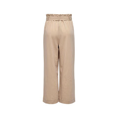 Nur beige Viskosehose