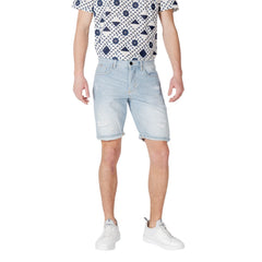 Antony Morato Light Blue Cotton Bermuda