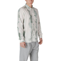Chemise en viscose verte Antony Morato