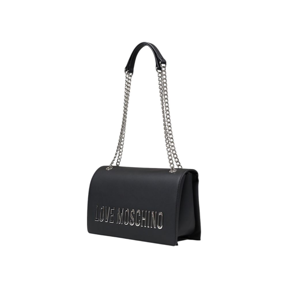 Sac à main Love Moschino gris en polyéthylène