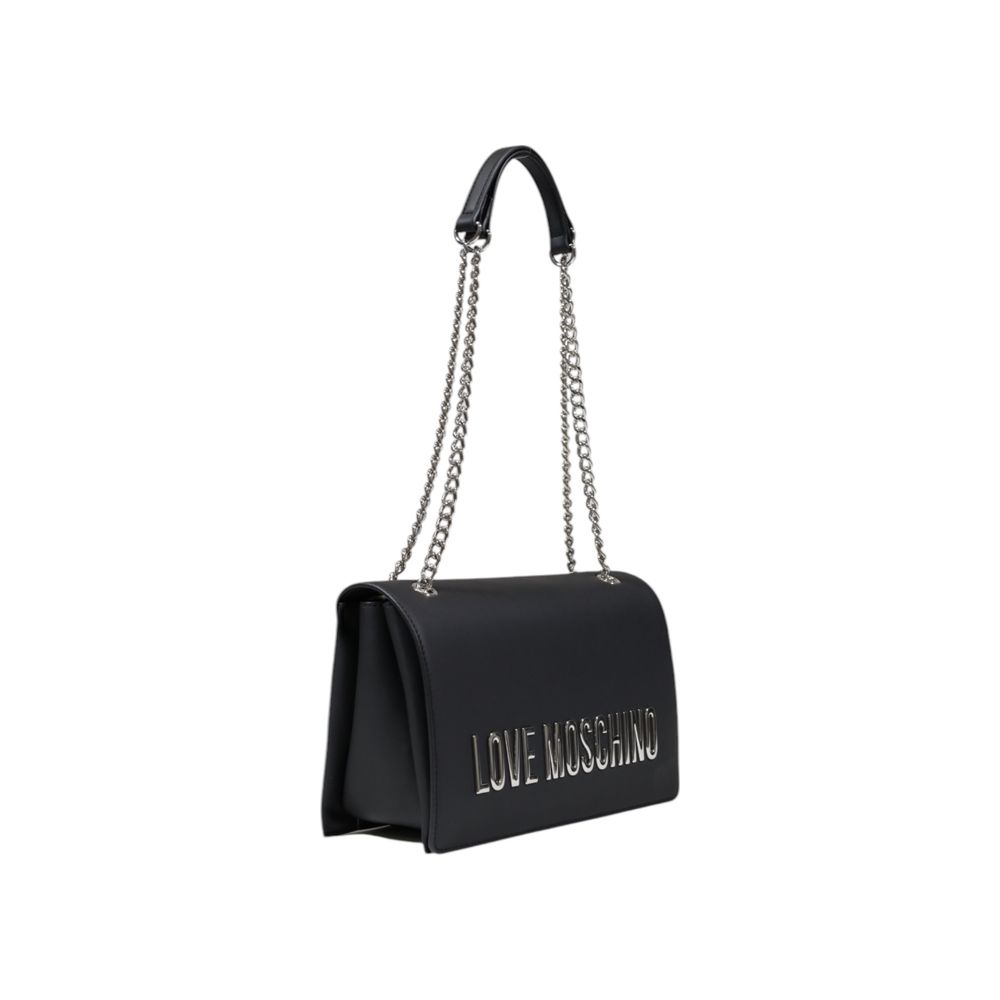 Sac à main Love Moschino gris en polyéthylène