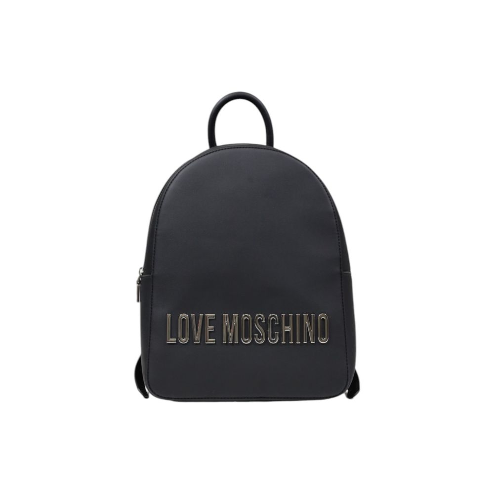Moschino Rucksack aus grauem Polyethylen