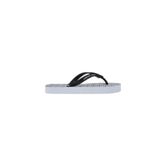 Armani Exchange White Rubber Flip-Flop Sandal