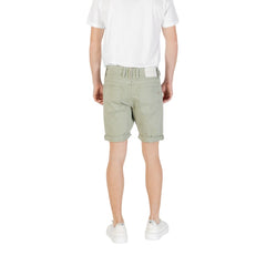 Replay Green Cotton Bermuda