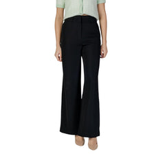 Morgan De Toi Black Polyester Pant