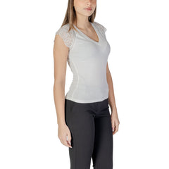 Débardeur blanc Morgan De Toi en polyester recyclé