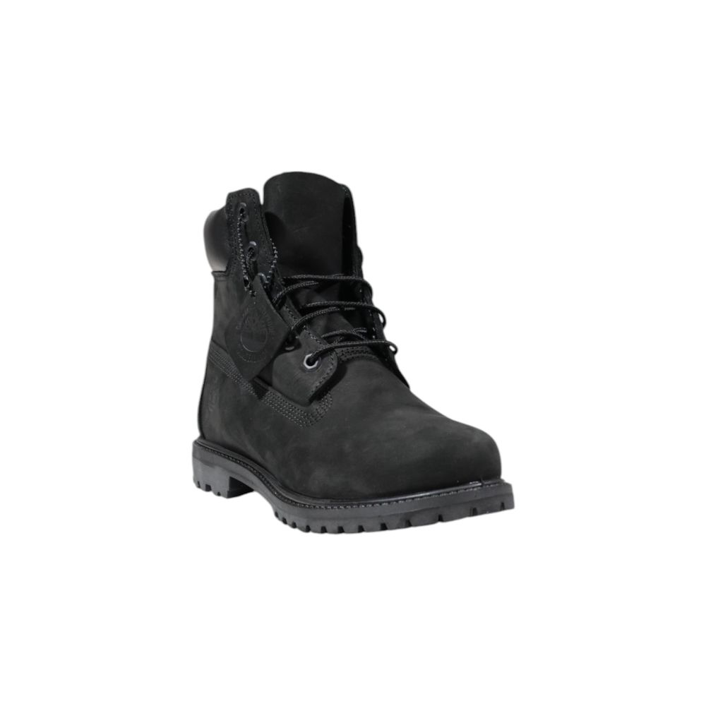 Bottes Timberland en cuir noir