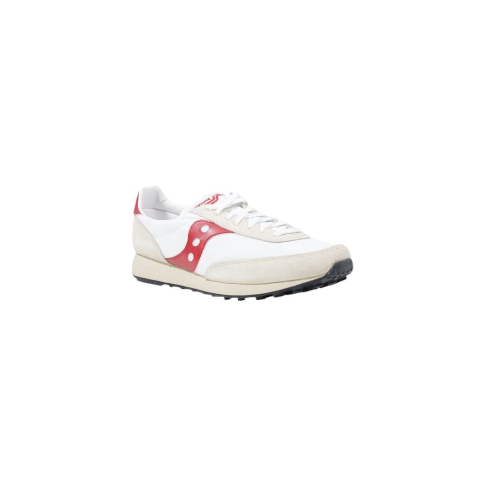 Baskets Saucony en cuir blanc