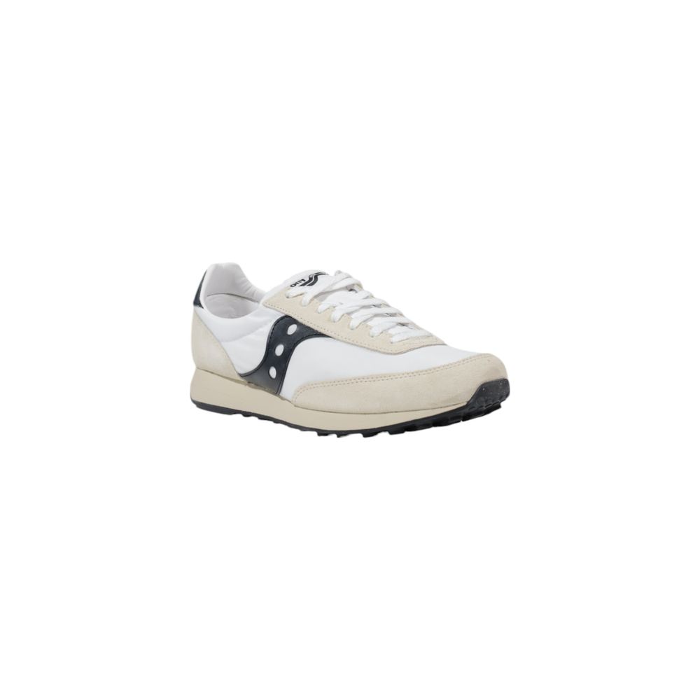 Baskets Saucony en cuir noir et blanc