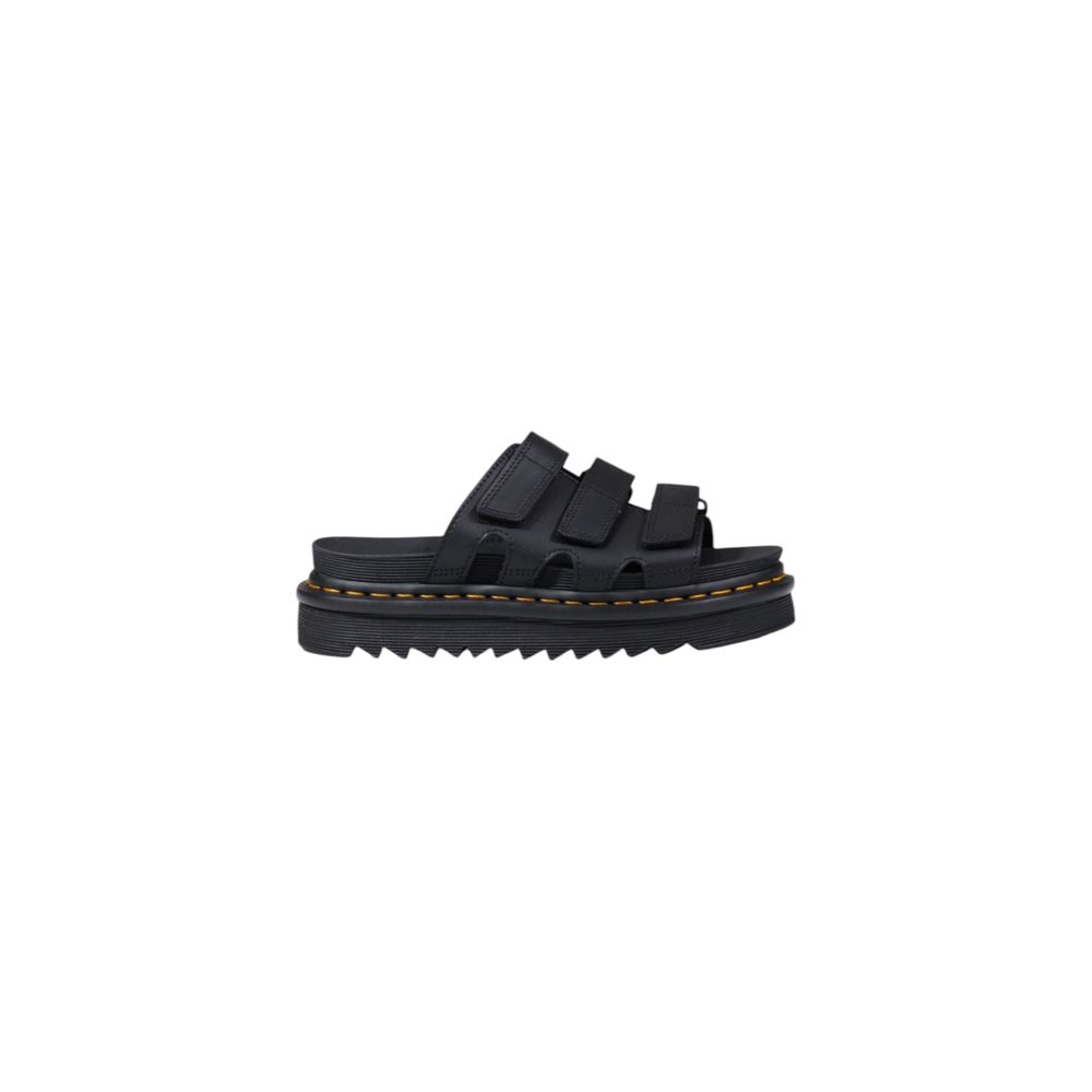 Dr. Martens Scarpe Platform in Pelle Nera