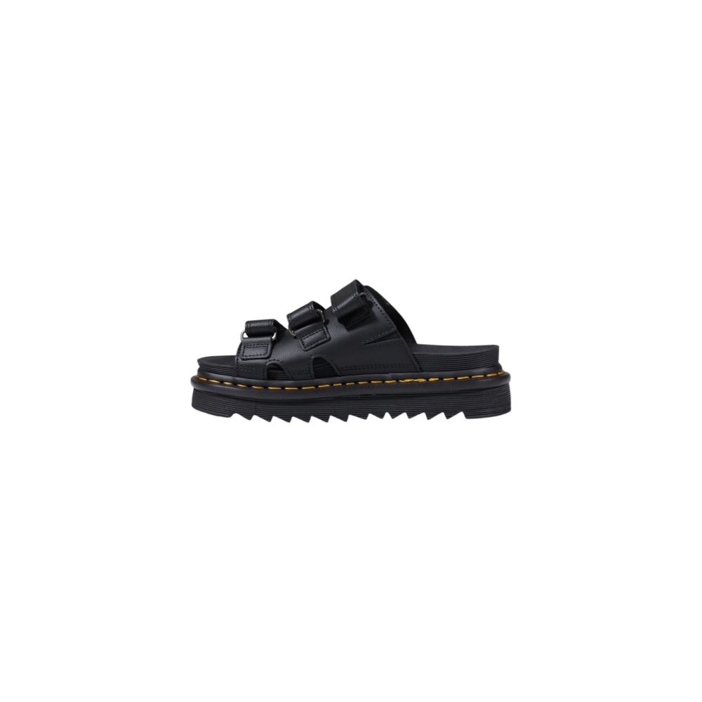 Dr. Martens Scarpe Platform in Pelle Nera