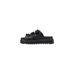 Dr. Martens Scarpe Platform in Pelle Nera