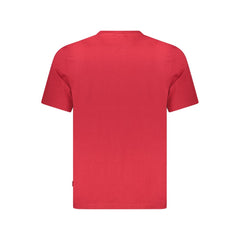 T-shirt Pepe Jeans rouge en coton pour homme