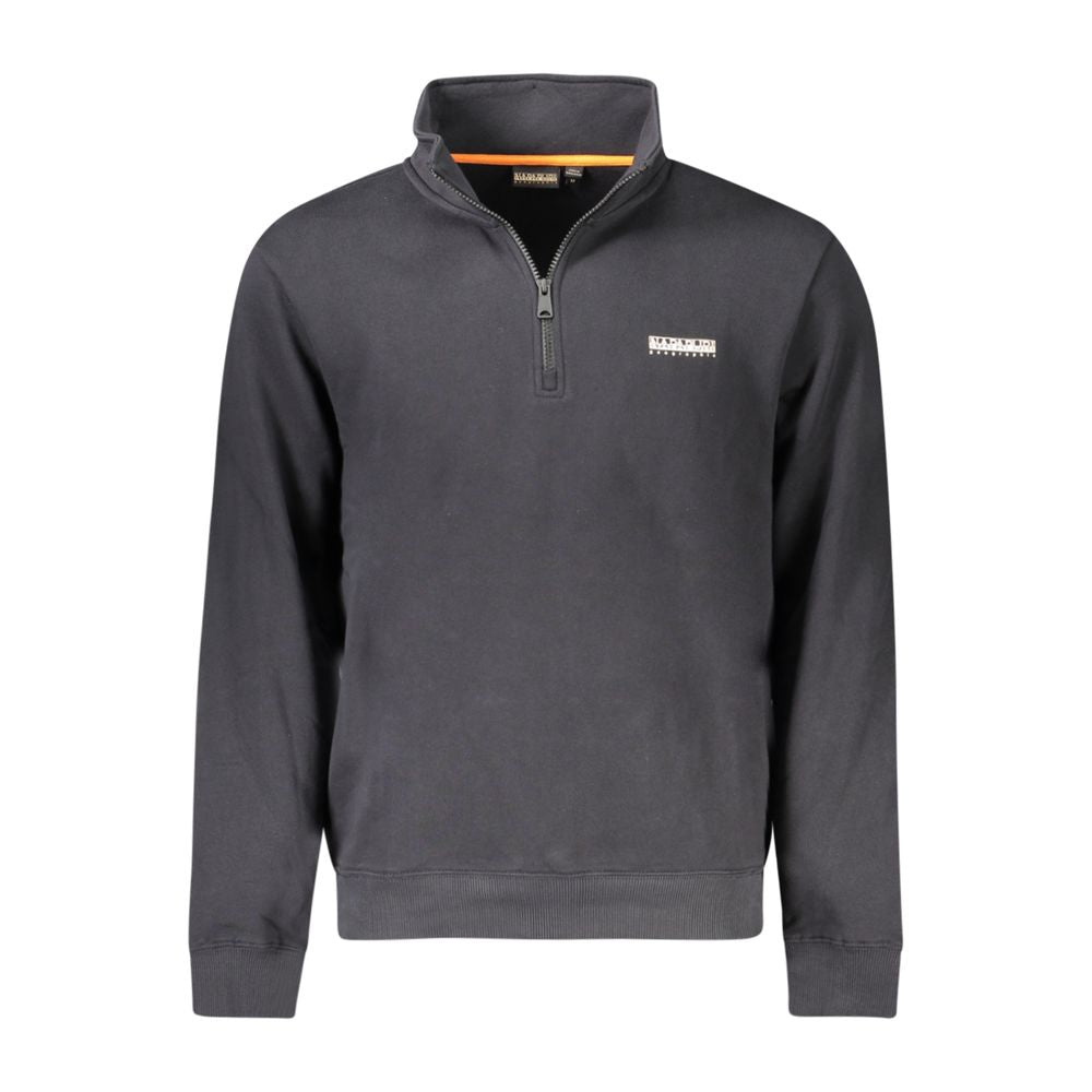 Pull en coton noir pour homme Napapijri