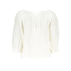 Desigual White Cotton Shirt