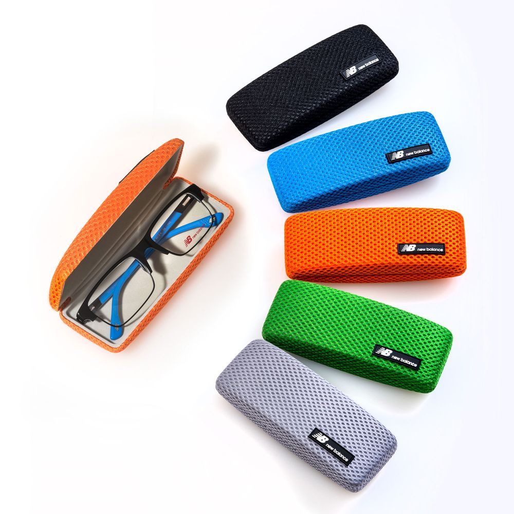 New Balance Herrenbrillengestell aus braunem Braun