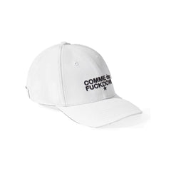 Comme des Fuckdown Chapeau de coton blanc